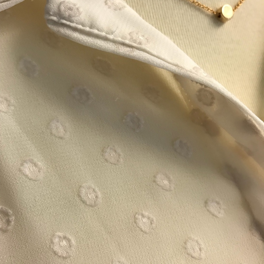 Banana Republic Dot white Blouse - Picture 6 of 6